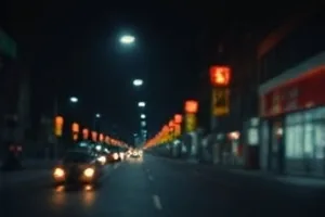 《午夜面包房》封面，凌晨两点亮着灯的橱窗面包