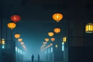 《夜航西飞》封面，货机驾驶舱外的夜间云层